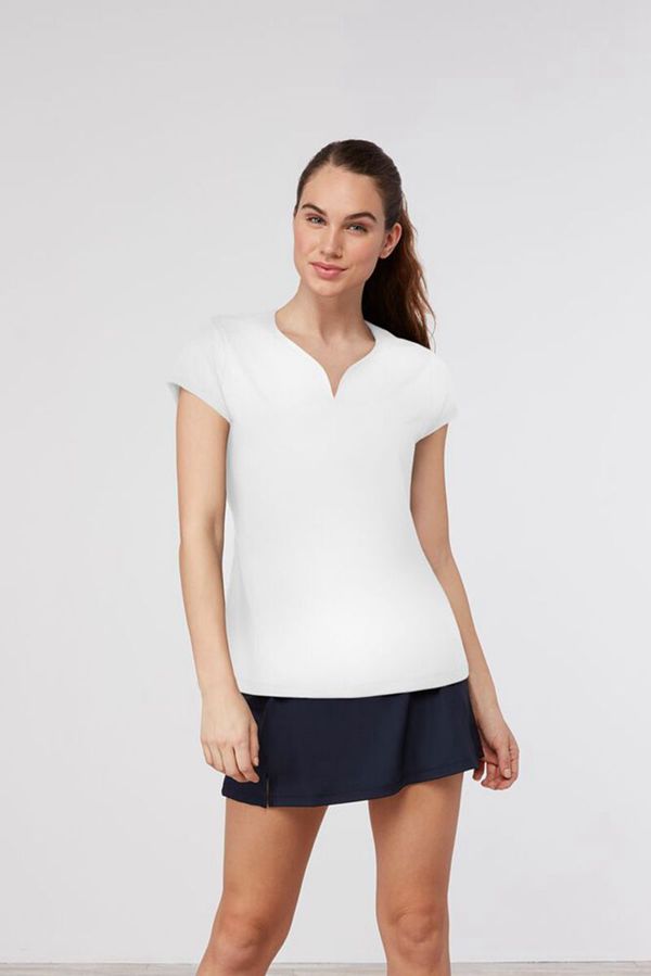 Fila Cap Sleeve Women's Tops - White,NZ 285-29650